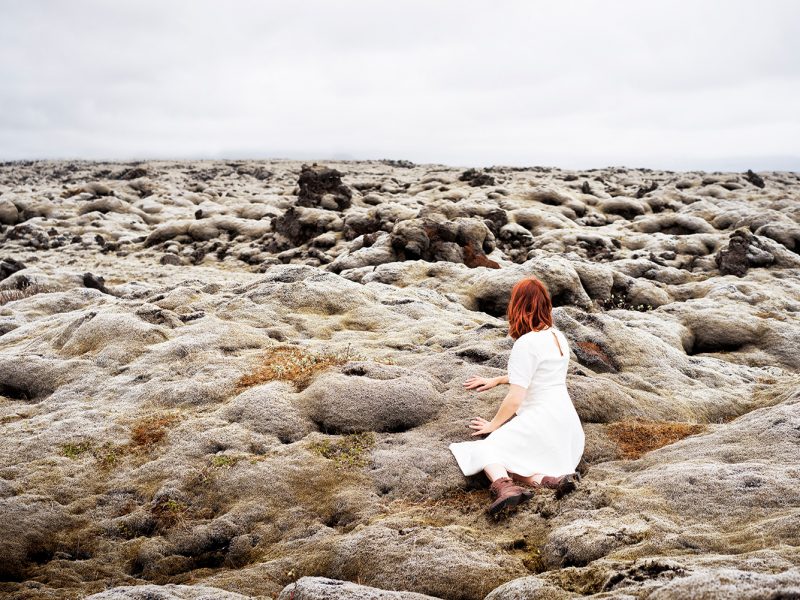 Delphine Millet Wonderland - Lava field Iceland Photography - Art conceptual photographer in Berlin